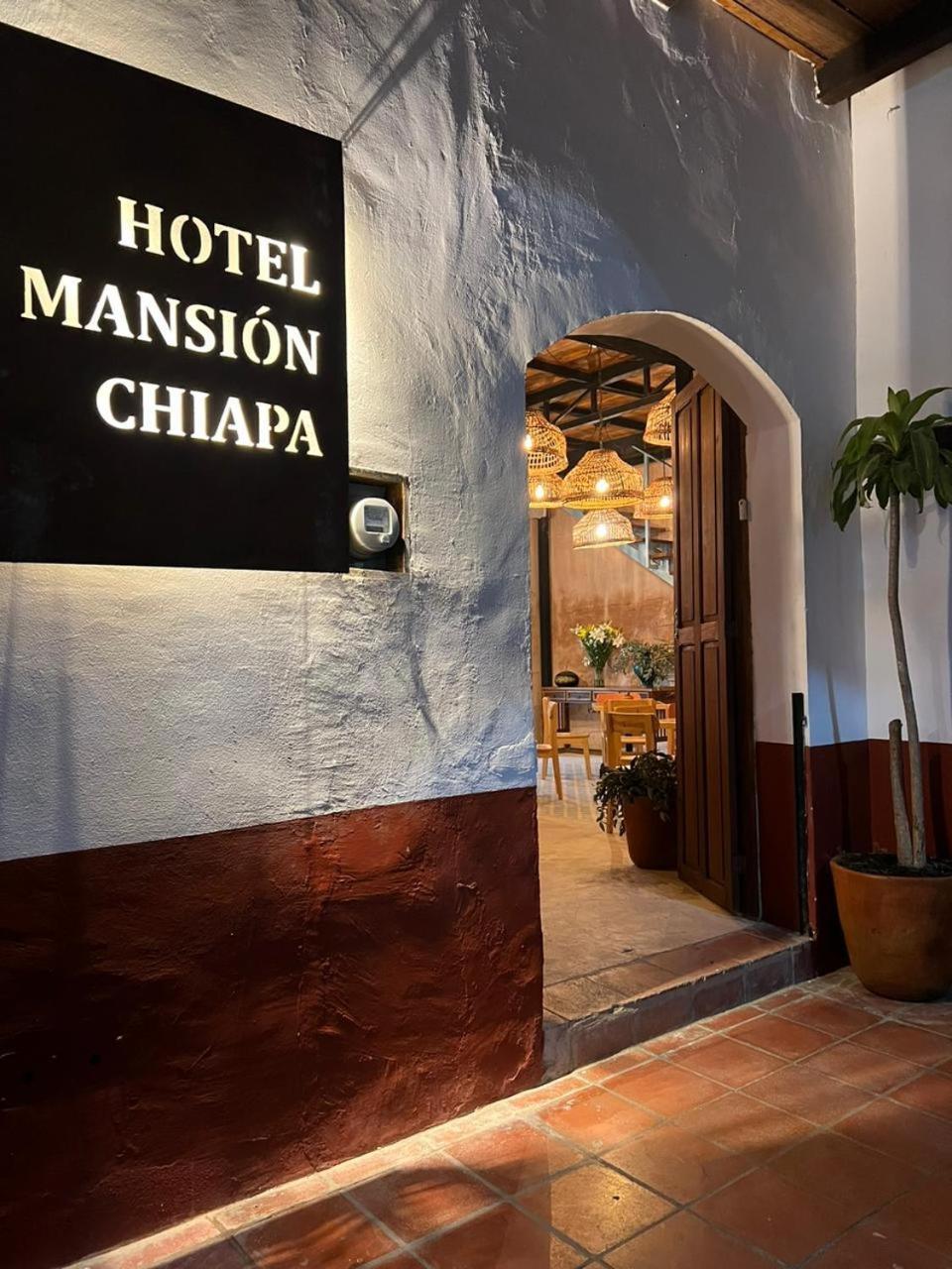 Hotel Mansion Chiapa Chiapa de Corzo Dış mekan fotoğraf